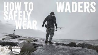 How To Properly Wear Waders - Survival Tips For If You Fall In The Water - Montauk Surfcasters