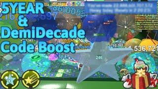 Boosting With 5Year Code Boost - Bee Swarm Simulator Pinetree Boost