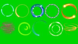 New light swirl effect in green screen video ll circle lighting green screen video ll 29 November 21