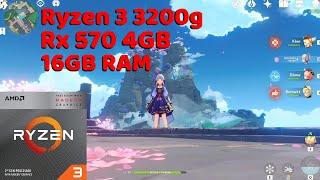 Genshin Impact Ryzen 3 3200g Rx 570(4GB) 16GB Ram | Part 2