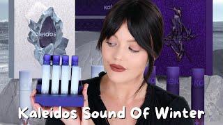 Kaleidos Sound Of Winter Collection | Lip Swatches Of All 8 Shades