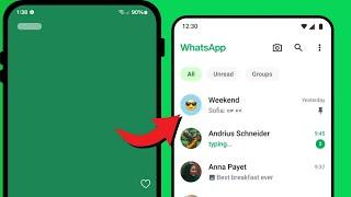 How to Fix WhatsApp chats Green & Grey Screen Problem | WhatsApp Chats Not Opening Green Screen