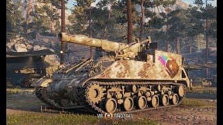 WoT Бой на арте M40/M43