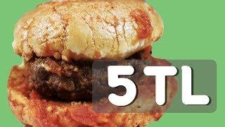 1 Islak Hamburger 5 TL - Yedikçe Para Kazan