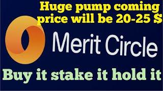 Merit Circle Price Prediction | MC Future Price | Merit Circle Coin 15-25 $ | Buy Hold & Stake