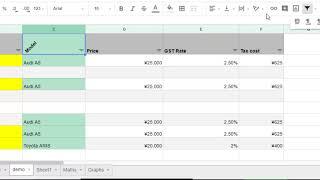 How to change text direction in Google sheets | Change text angle | Make text vertical