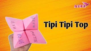 Let's Make Tipi Tipi Top | How To Make Tipi Tipi Top I Origami FORTUNE TELLER  #craft #art