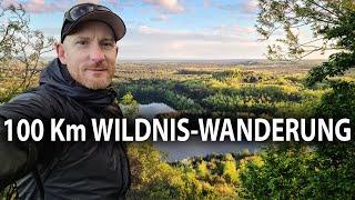 100 Km Wildnis-Wanderung im Hoge Kempen Nationalpark  5 Kg Ultraleicht Trekking Packliste