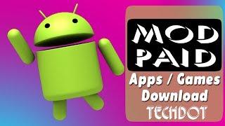 Get Paid Games or Apps free for android without root from techdot