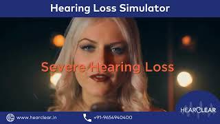 How hearing loss feels like | Hearing loss Simulator