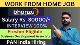 वर्क फ्रॉम होम जॉब 2024 | Bhanzu Work From Home Job 2024 | Online Job At Home | Remote Job 2024 |