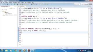 Static vs  Non Static Methods in Java