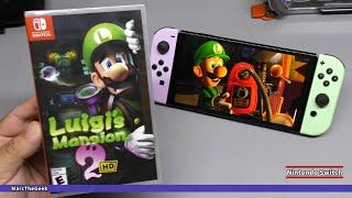 Luigi's Mansion 2 HD Unboxing & Gameplay