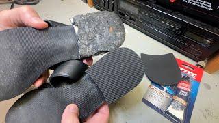 Heel Shoe Repair and Glue How to Video Quick And Easy