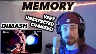 Dimash Qudaibergen - Memory FIRST REACTION! (SOME VERY SURPRISING CHANGES!)
