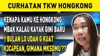 KENAPA KAMU KE HONGKONG MBAK KALAU KAYAK GINI BARU 1 BULAN LO UDAH G KUAT K3C4PEAN, GIMANA MKSDMU⁉️