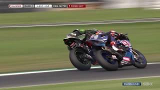 THRILLING last 2 laps Race 1 | Watch one for the closest ends of #WorldSBK history at Phillip Island