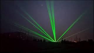 High power outdoor laser light