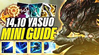 The PATCH 14.10 Yasuo Mini Guide!