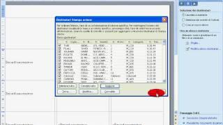 Stampa unione con word 2003 da una fonte dati di excel 2003