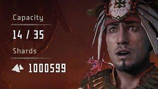 Horizon Zero Dawn - 1 MILLION SHARDS! - HOW IS THAT EVEN POSSIBLE (Horizon Zero Dawn Money)