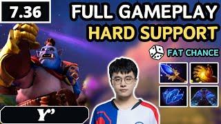 7.36 - Y' OGRE MAGI Hard Support Gameplay 29 ASSISTS - Dota 2 Full Match Gameplay
