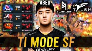 when ABED SHADOW FIEND enters TI MODE.. - BLR vs TALON (Game2)