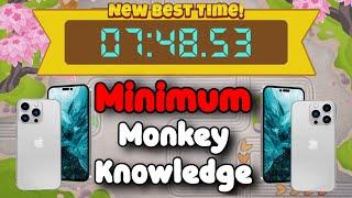 BTD6 Race Mobile Friendly Tutorial  Minimum Monkey Knowledge   Obyns Favorites