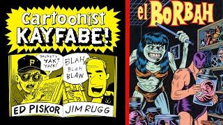 1980s Andre the Giant Luchador Comics!? Charles Burns' El Borbah, aka Hardboiled Defective Stories