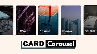Create an Image Box Card Carousel with Text Overlay in WordPress with Elementor | Portfolio Slider