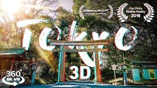 TRAVEL ️ Tokyo, Japan ️ RELAX in 3D 360 Sights and Sounds VR Experience