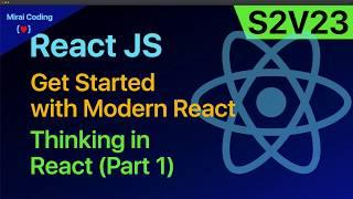 S02V23: Thinking in React - Part 1