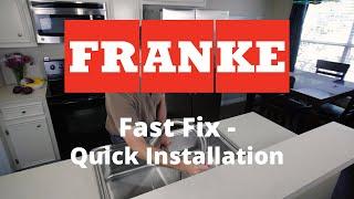 Franke Fast Fix (Quick Installation System) - Franke Kitchens Australia