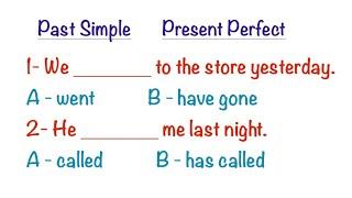 Past Simple/ Indefinite vs Present Prefect | English Grammar | Tenses