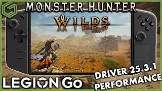 Legion Go - Monster Hunter Wilds - Gameplay & Performance