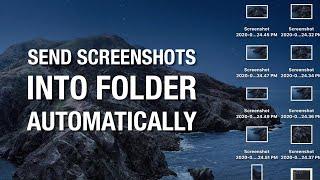 Send Mac Screenshots to Specific Folder