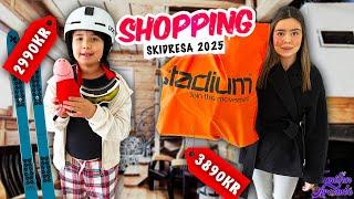 SKIDRESAN 2025 - SHOPPING INFÖR RESAN -  Bella startar YOUTUBE | VLOGG