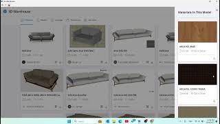 Find what you need – FASTER – with SketchUp latest 3D Warehouse AI-driven search features