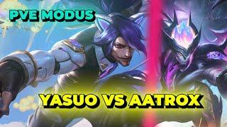 Schaffen wir es jetzt? YASUO gegen AATROX im PVE MODUS SWARM