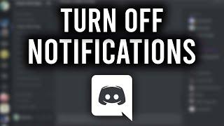 How To Turn Off Discord Notifications on PC
