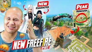 New Free Fire में Peak Removed  New Characters & Big Boss Enemy  Advance Server OB41