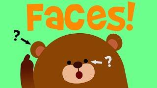 We All Have Faces  | Parts Of The Face Song | Wormhole Learning - Songs For Kids