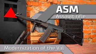 ASM assault rifle: modernization of the Val