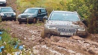 FIRST LOSSES. AUDI ALLROAD off-road against SUVs.