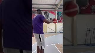 7’ 11” Basketball Player Makes Dr. Dish Shooting Machine Look Mini 