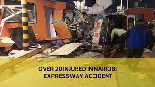 Over 20 injured in Nairobi expressway accident