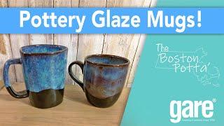 How to Apply Gare Pottery Glaze to Ceramic Bisque Mugs