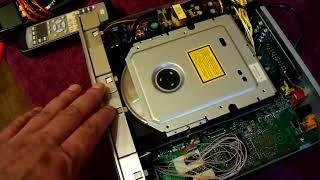 Denon DVD-F100 (2000-2002гг). Ремонт и профилактика. Обзор DVD проигрывателя.