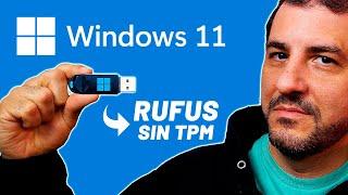 Instalar Windows 11 Sin TPM ¡Ahora es más fácil con RUFUS!