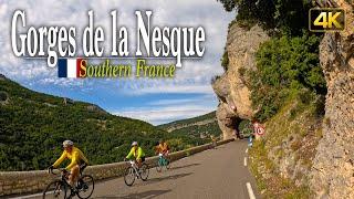 Driving the Gorges de la Nesque canyon road in Southern France  [French Balcony Road]